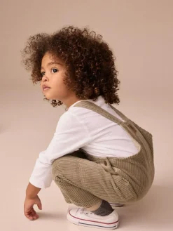 Next Corduroy Dungarees (3mths-7yrs)^BOY Sets & Outfits|Sweatshirts & Hoodies