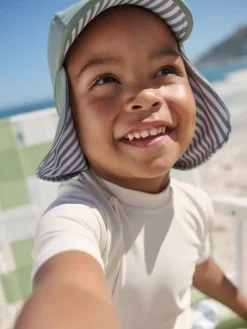 Next Sage Green Legionnaire Swim Hat (3mths-10yrs)^BOY Hats & Scratch Mitts|Hats