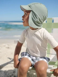 Next Sage Green Legionnaire Swim Hat (3mths-10yrs)^BOY Hats & Scratch Mitts|Hats