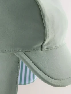 Next Sage Green Legionnaire Swim Hat (3mths-10yrs)^BOY Hats & Scratch Mitts|Hats