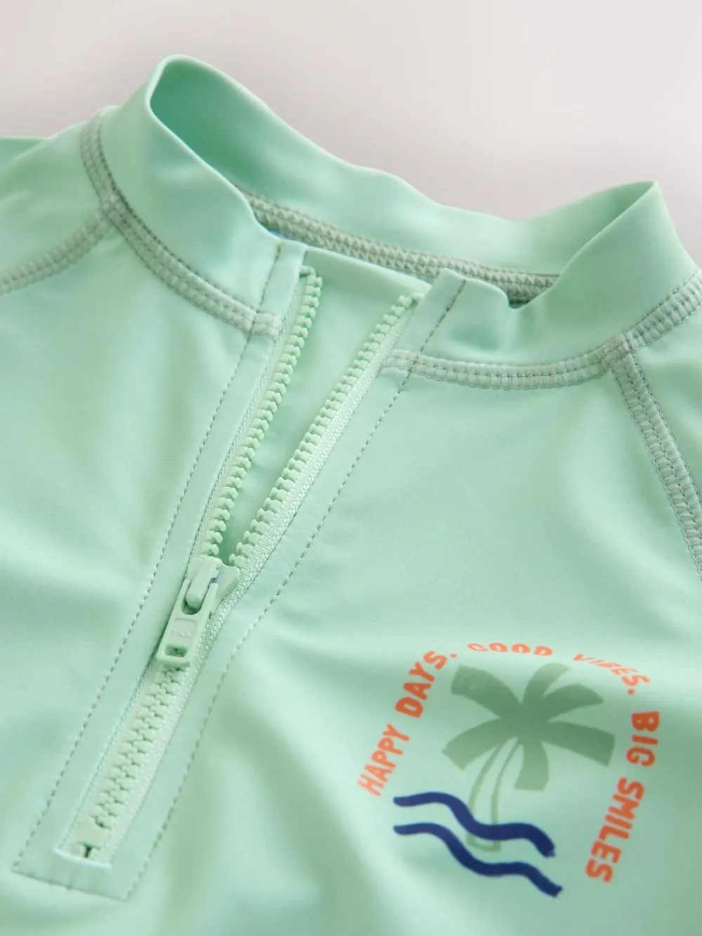 Next Sage Green Rash Vest and Swim Shorts Set (3mths-7yrs)^BOY Swimwear|Swimwear