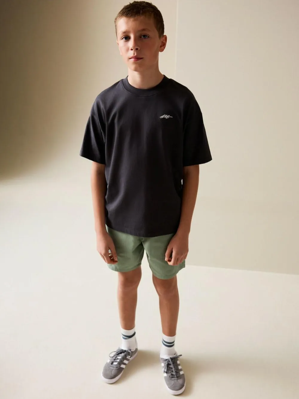 Outlet Next Sage Green Regular Fit Shorts (3-16yrs)