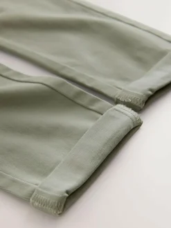 Sale Next Sage Green Skinny Fit Stretch Chino Trousers (3-17yrs)
