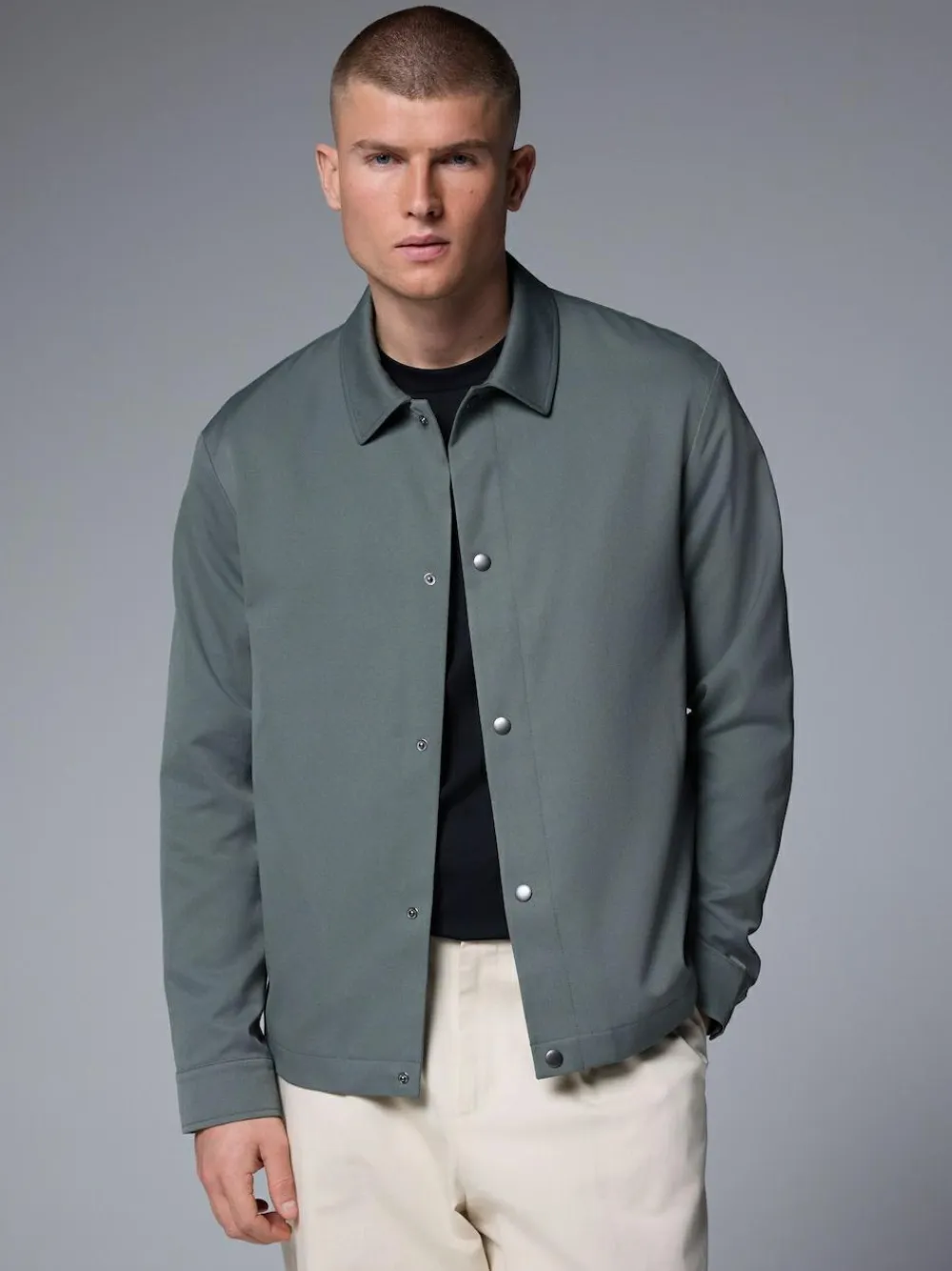 New Next Smart Coach Jacket Sage Green