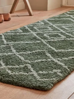 Next Sage Green Smart Global Berber Runner^ Rugs & Runners