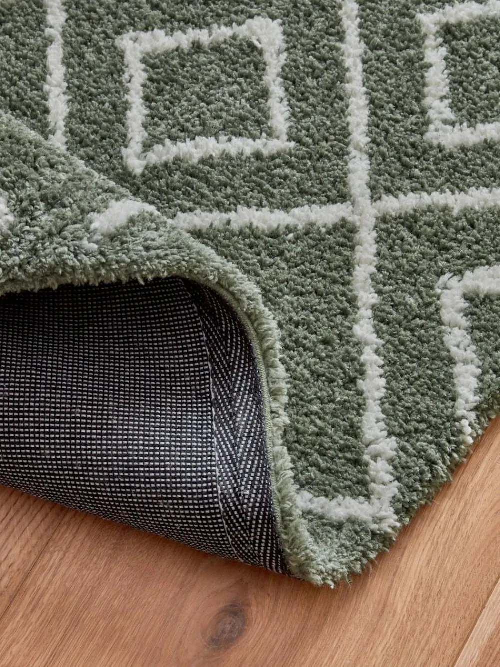 Next Sage Green Smart Global Berber Runner^ Rugs & Runners