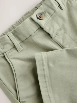 Next Sage Green Stretch Chino Trousers (3mths-7yrs)^BOY Pants & Leggings|Joggers