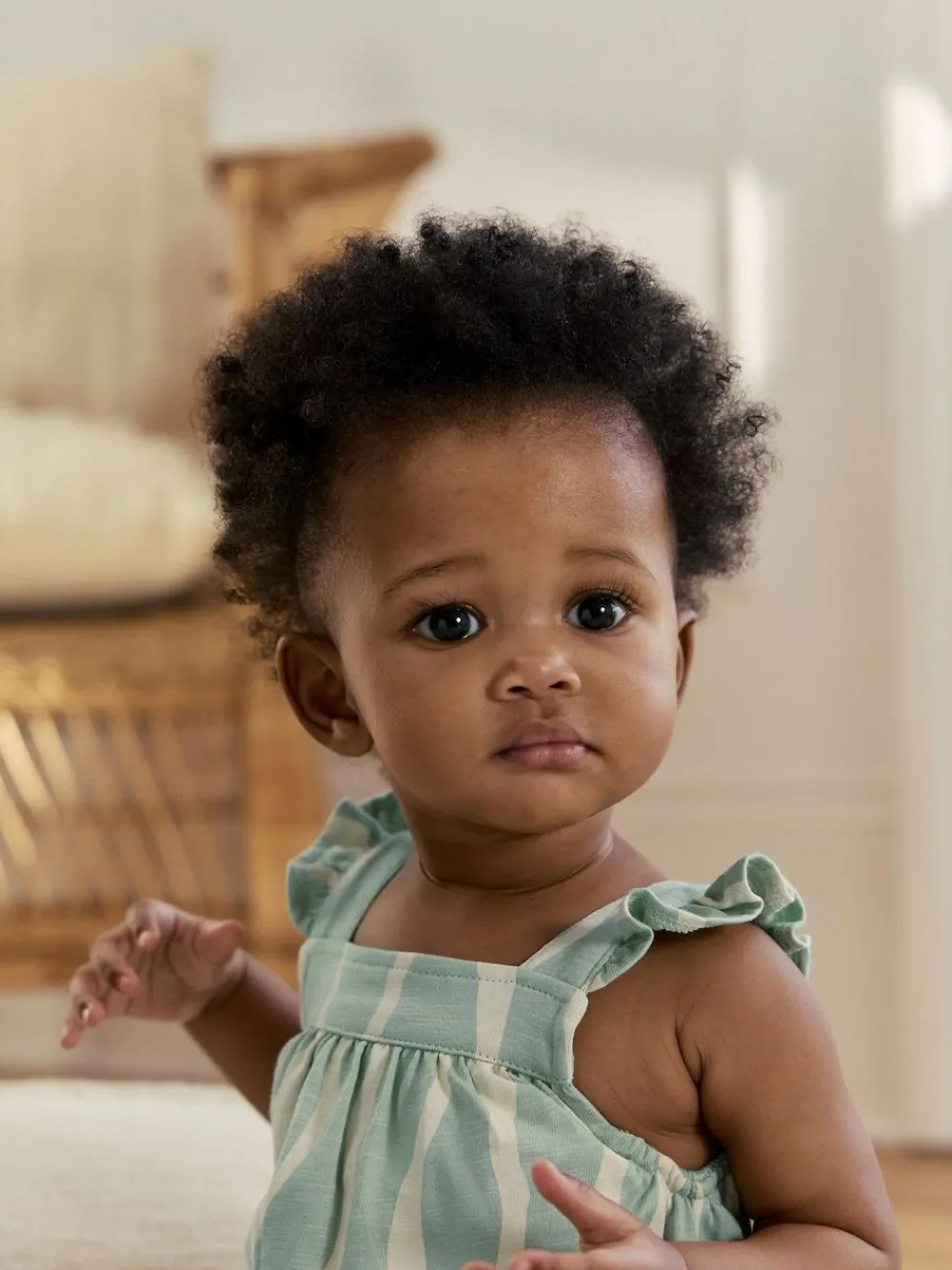 Clearance Next Baby Long Leg Jersey Romper (0mths-3yrs) Sage Green Stripe