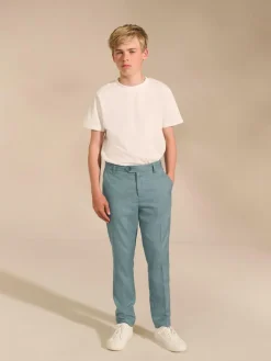 Next Sage Green Suit Trousers (3-16yrs)^BOY Joggers|Suits & Vest