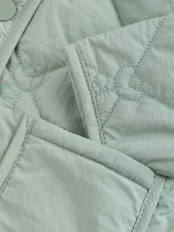 Next Sage Green Tulip Quilted Nylon Baby Jacket (0mths-2yrs)^ Coats, Jackets & Pramsuits|Coats, Jackets & Pramsuits