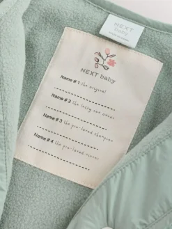 Next Sage Green Tulip Quilted Nylon Baby Jacket (0mths-2yrs)^ Coats, Jackets & Pramsuits|Coats, Jackets & Pramsuits