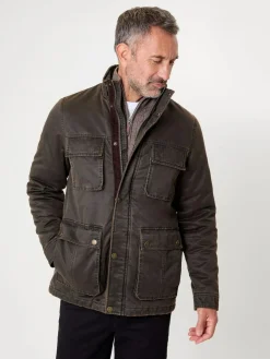Saltwell Utility Brown Jacket^ Coats & Jackets|Coats & Jackets
