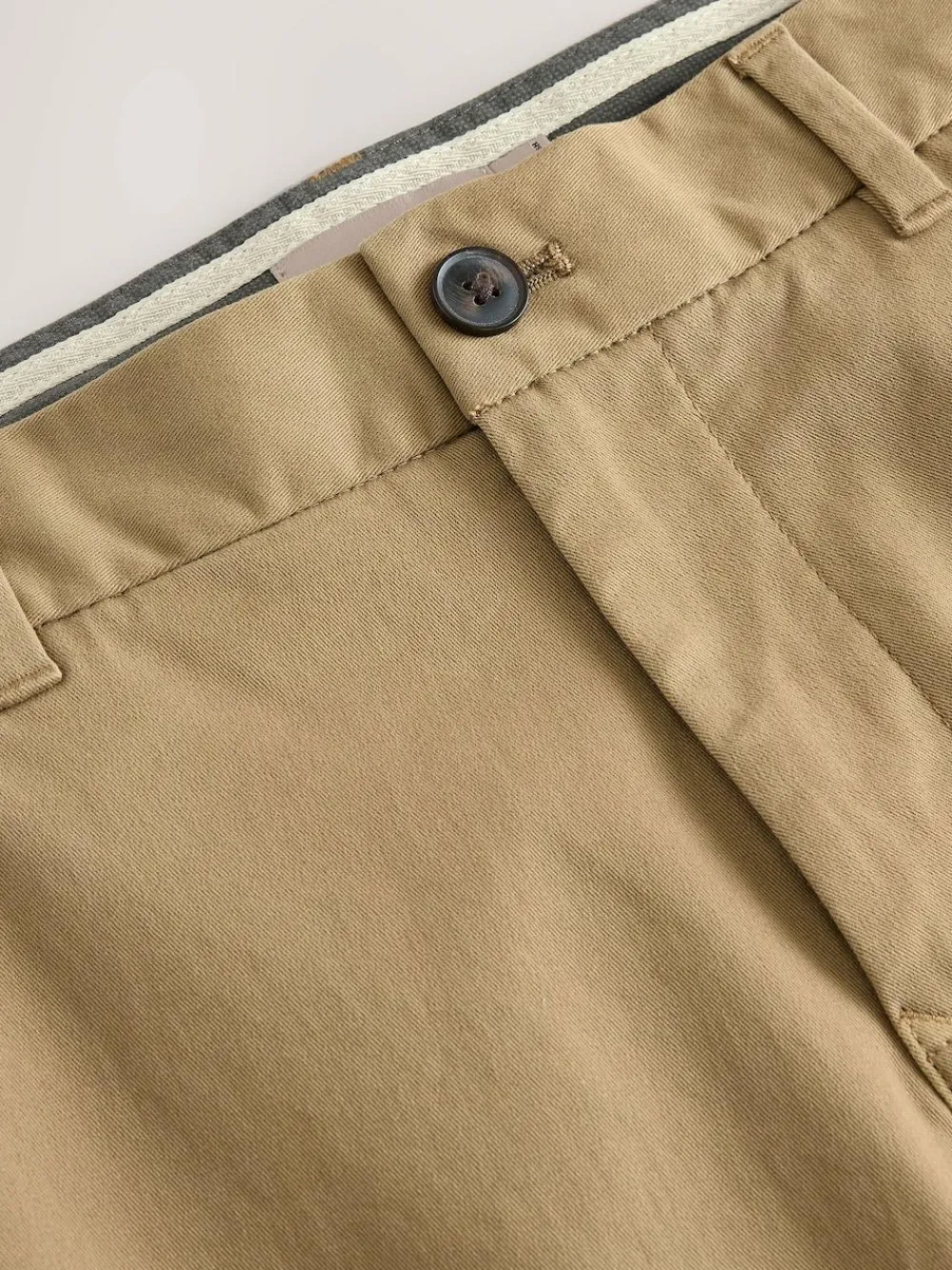 Best Next Regular Fit Stretch Chinos Trousers Sand