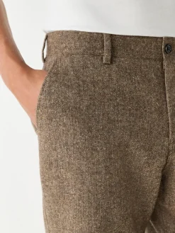 Next Relaxed Fit Wool Blend Suit Trousers^ Pants & Chinos