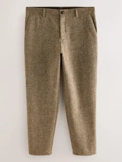 Next Relaxed Fit Wool Blend Suit Trousers^ Pants & Chinos