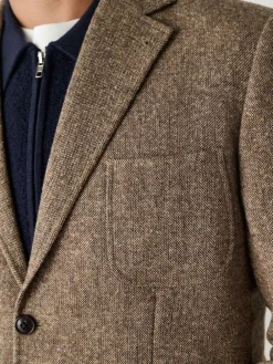 Next Relaxed Fit Wool Blend Suit Jacket^ Blazers & Formal Jackets|Suits & Tuxedos