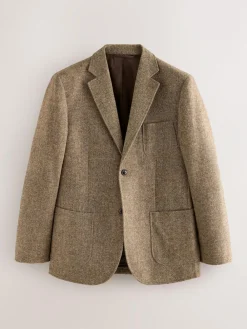 Next Relaxed Fit Wool Blend Suit Jacket^ Blazers & Formal Jackets|Suits & Tuxedos
