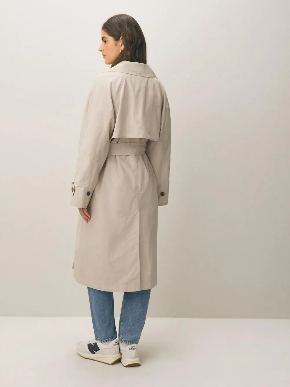 Outlet Next Shower Resistant Trench Coat Sand