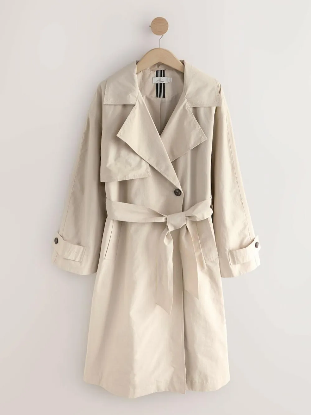 Outlet Next Shower Resistant Trench Coat Sand