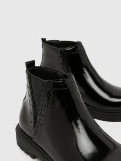 Online Schuh Black Crystal Boots