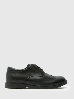 Schuh Black Lewis Leather Brogues^BOY School Shoes|Boys Shoes