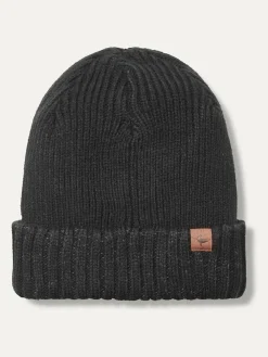 Hot Sealskinz Bacton Waterproof Cold Weather Roll Cuff Beanie Black