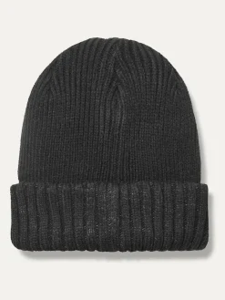 Hot Sealskinz Bacton Waterproof Cold Weather Roll Cuff Beanie Black