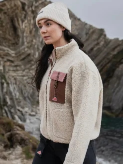 Sealskinz Broomsthorpe Womens Sherpa Zip Up Fleece^Women Hoodies & Sweatshirts