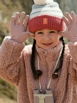 Outlet Sealskinz Kids Grey Pulham Waterproof Cold Weather Bobble Hat