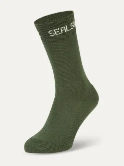 Hot Sealskinz Suffield Solo Merino Socks Green