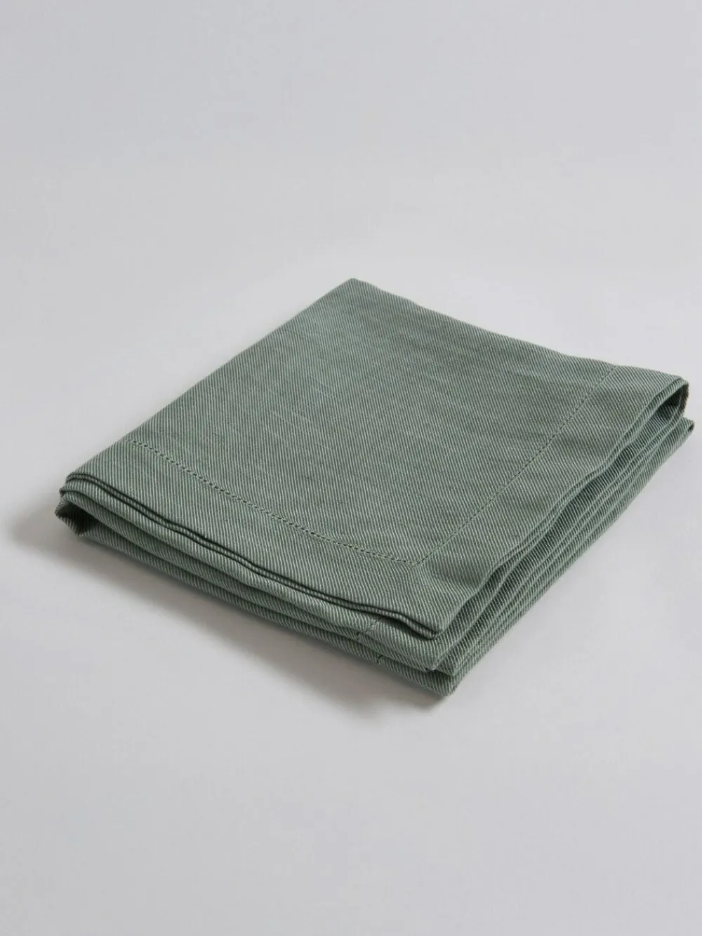 Outlet Secret Linen Store Twill Table Runner Olive Green