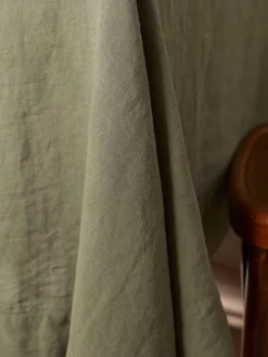 Secret Linen Store 100% Linen Table Cloth^ Table Linen, Placemats & Coasters