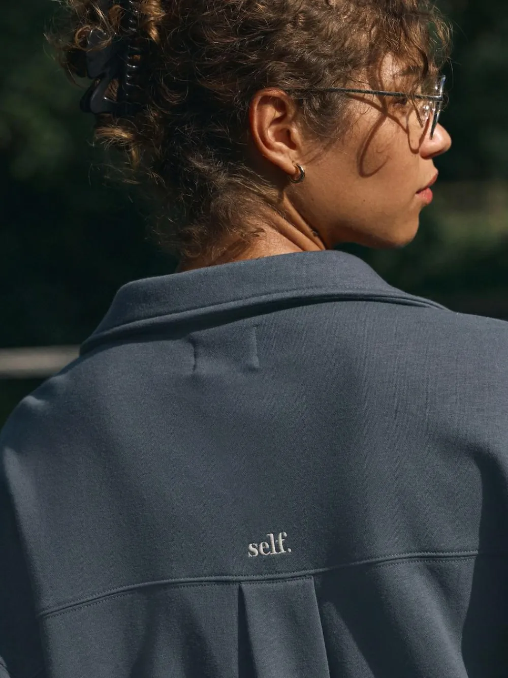 Online self. Rugby Sweatshirt Blue