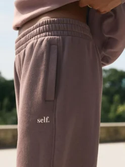 self. Brown Cuffed Joggers^Women Loungewear|Leggings & Sweatpants