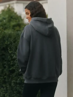 self. Charcoal Grey Hoodie^Women Loungewear|Hoodies & Sweatshirts