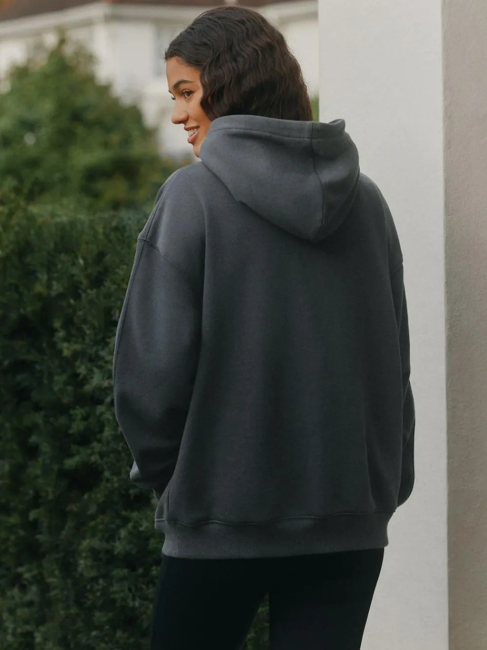 self. Charcoal Grey Hoodie^Women Loungewear|Hoodies & Sweatshirts