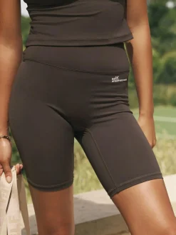 self. Chocolate Cycle Cycling Shorts^Women Shorts