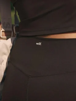 Discount self. Chocolate High Waist Leggings