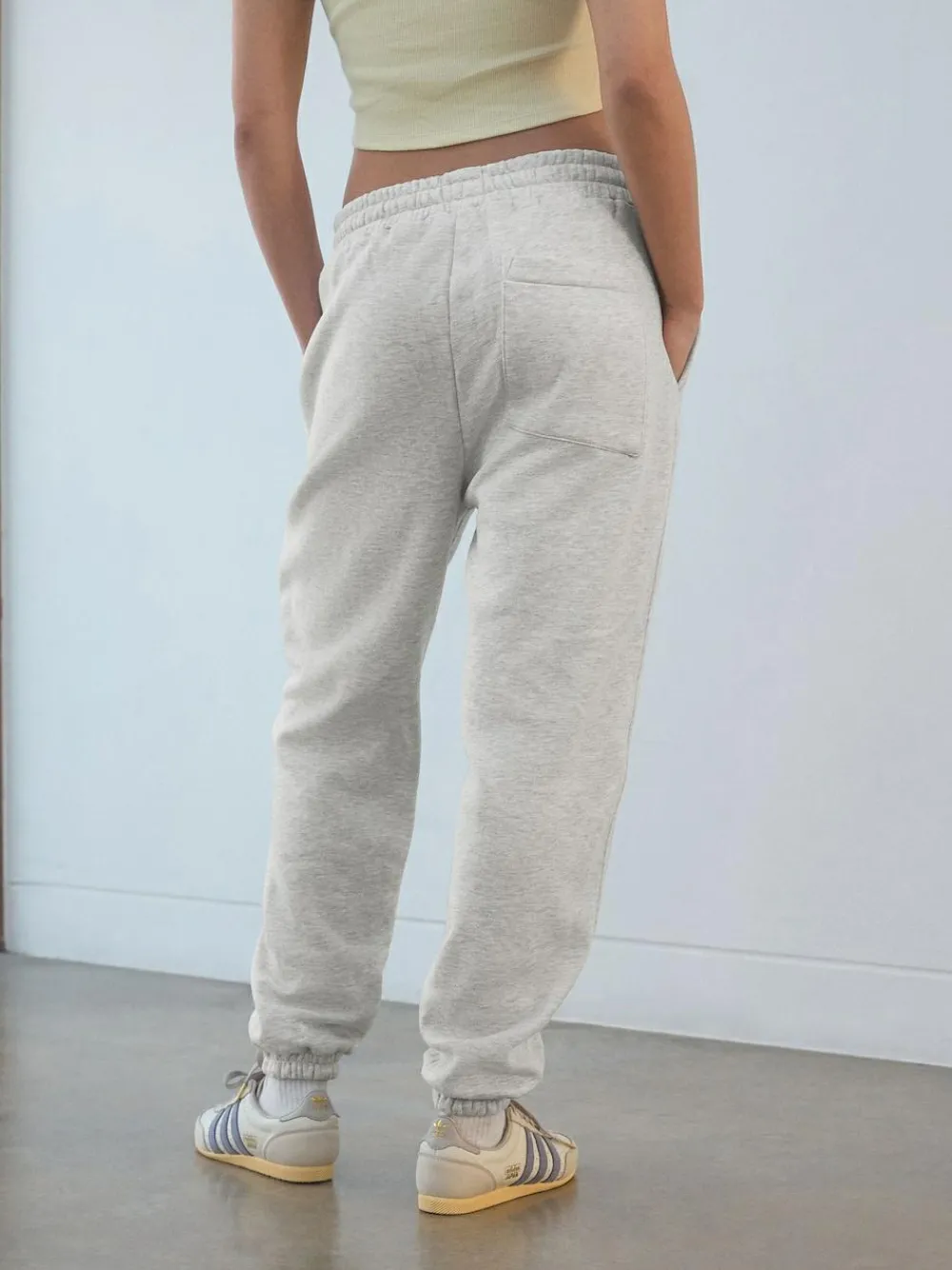 Clearance self. Grey Cuffed Joggers