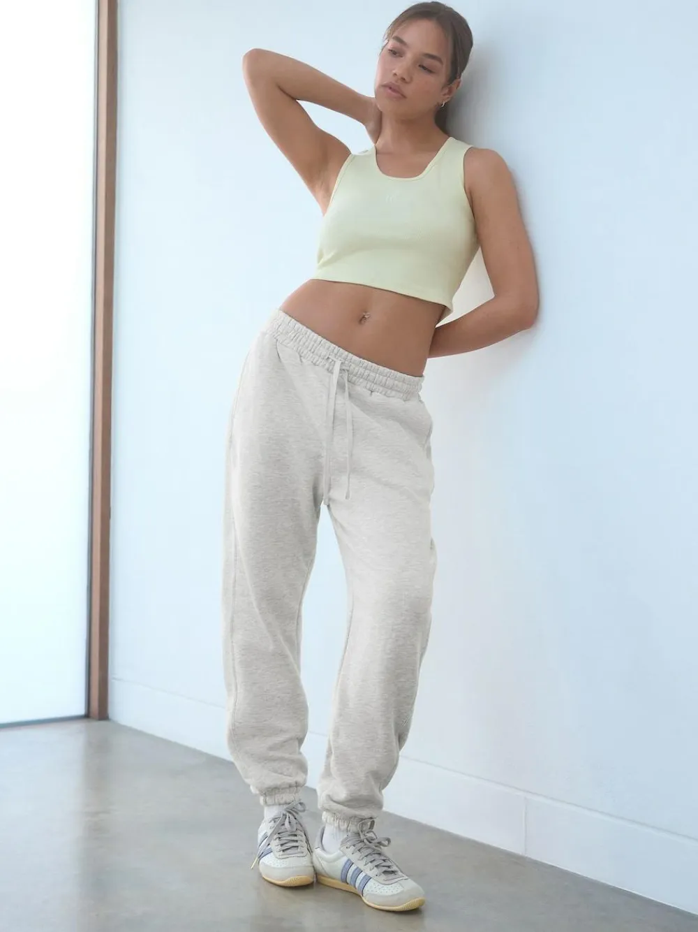 Clearance self. Grey Cuffed Joggers