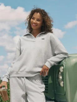 Best self. Rugby Sweatshirt Grey