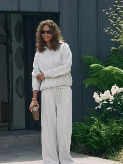 self. Grey Wide Leg Joggers^Women Loungewear