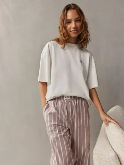 Sale self. Short Sleeve Pyjamas Mauve