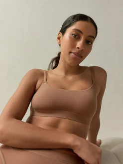 Hot self. Bralette Bra Mocha Nude