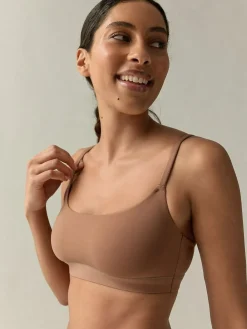 Hot self. Bralette Bra Mocha Nude