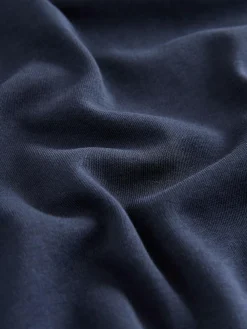 New self. Short Sleeve Pyjamas Navy Stripe