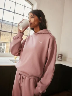 Online self. Pink Hoodie