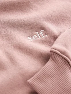 Online self. Pink Hoodie