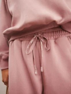 Outlet self. Pink Wide Leg Joggers