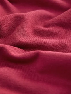 self. Red Cuffed Joggers^Women Loungewear